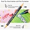 28 Metallic Colors Dual Tip Acrylic Paint Markers, Brush Tip and Fine Tip Acrylic Paint Pens for Rock Painting, Ceramic, Wood, Canvas, Plastic, Glass, Stone, Calligraphy, Card Making, DIY Crafts